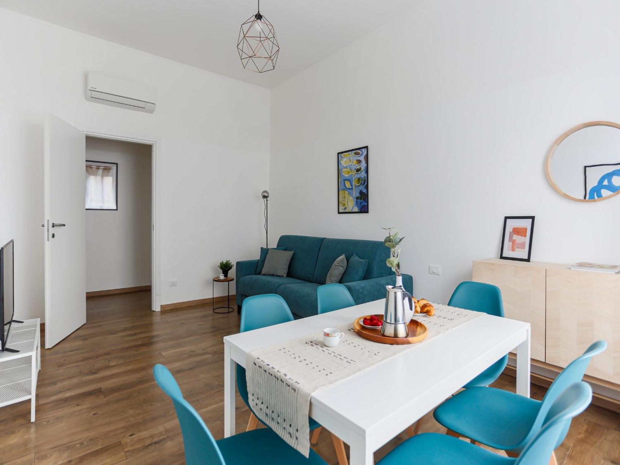 The Best Rent - Cozy Two-Bedroom Apartment Near Colonne S Lorenzo 米兰 外观 照片